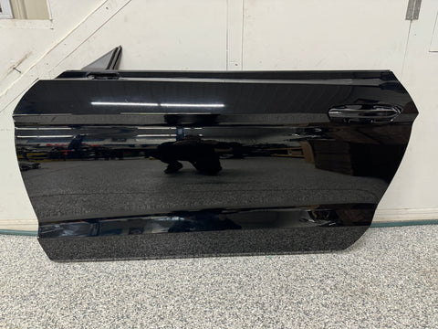 2015-2023 FORD MUSTANG GT ECOBOOST LH DRIVER SIDE DOOR COMPLETE W/GLASS BLACK
