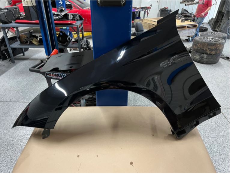 2018-2023 FORD MUSTANG GT LH LEFT DRIVER SIDE FENDER “BLACK”