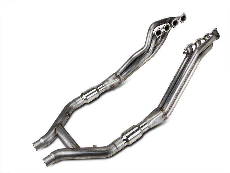 Stainless Works 1-7/8-Inch Long Tube Headers with High Flow Catted H-Pipe